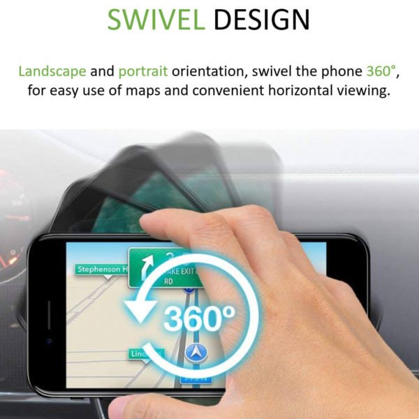 Magnetic Car Phone Holder Stick On Dashboard Mobile Stand - Image 2